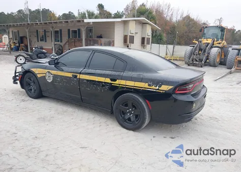 2023 Dodge Charger Police z USA, uszkodzony, nr VIN 2C3CDXAT5PH639827